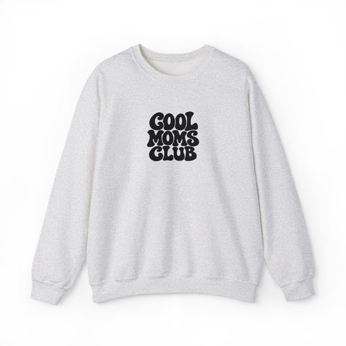 Cool Moms Club Embroidered Crewneck Sweatshirt